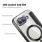  Google Pixel 9a Fodral MagSafe RFID Hybrid Svart - Teknikhallen.se