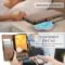 CASEME CASEME Google Pixel 9a Fodral RFID Läder Brun - Teknikhallen.se