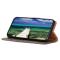KHAZNEH KHAZNEH Samsung Galaxy S25 Edge Fodral Läder Khaki - Teknikhallen.se