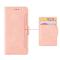  Samsung Galaxy S25 Edge Fodral Med Avtagbart Kortfodral Rosa - Teknikhallen.se