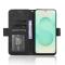  Samsung Galaxy S25 Edge Fodral Med Avtagbart Kortfodral Svart - Teknikhallen.se