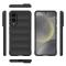  Samsung Galaxy S25 Edge Skal Magic Shield Svart - Teknikhallen.se