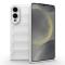  Samsung Galaxy S25 Edge Skal Magic Shield Vit - Teknikhallen.se