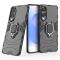  Samsung Galaxy S25 Edge Skal Ring Hybrid Armor Svart - Teknikhallen.se