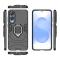  Samsung Galaxy S25 Edge Skal Ring Hybrid Armor Svart - Teknikhallen.se