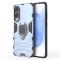  Samsung Galaxy S25 Edge Skal Ring Hybrid Armor Blå - Teknikhallen.se