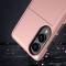  Samsung Galaxy S25 Edge Skal Hybrid Med Kortfack Rosa - Teknikhallen.se