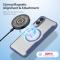 DUX DUCIS DUX DUCIS Galaxy S25 Edge Fodral MagSafe Skin X Pro Blå - Teknikhallen.se