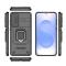  Samsung Galaxy S25 Edge Skal CamShield Ring Hybrid Svart - Teknikhallen.se