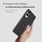 NILLKIN NILLKIN Samsung Galaxy S25 Edge Skal Frosted Shield Svart - Teknikhallen.se