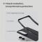 NILLKIN NILLKIN Samsung Galaxy S25 Edge Skal Frosted Shield Svart - Teknikhallen.se
