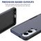  Samsung Galaxy S25 Edge Skal Extreme Shockproof Hybrid Blå - Teknikhallen.se