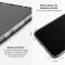 IMAK IMAK Samsung Galaxy S25 Edge Skal Shockproof Transparent - Teknikhallen.se