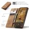 CASEME CASEME Samsung Galaxy S25 Edge Fodral Flip Läder Brun - Teknikhallen.se