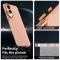  Samsung Galaxy S25 Edge Skal Slim Matt Orange - Teknikhallen.se