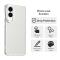  Samsung Galaxy S25 Edge Skal Slim Matt Vit - Teknikhallen.se