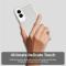  Samsung Galaxy S25 Edge Skal Slim Matt Vit - Teknikhallen.se