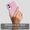  Samsung Galaxy S25 Edge Skal Slim Matt Rosa - Teknikhallen.se
