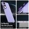  Samsung Galaxy S25 Edge Skal Slim Matt Lila - Teknikhallen.se