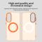 Samsung Galaxy S25 Edge Skal MagSafe Slim Matt Orange - Teknikhallen.se