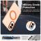  Samsung Galaxy S25 Edge Skal MagSafe Slim Matt Orange - Teknikhallen.se