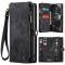 CASEME CASEME Samsung Galaxy S25 Edge Fodral Multifuntionell Svart - Teknikhallen.se