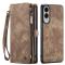 CASEME CASEME Samsung Galaxy S25 Edge Fodral Multifuntionell Brun - Teknikhallen.se