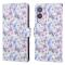  Samsung Galaxy S25 Edge Fodral RFID Fjärilar / Blommor - Teknikhallen.se