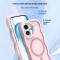  iPhone 16 Plus Skal MagSafe Wavy Matt Rosa - Teknikhallen.se