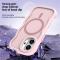  iPhone 16 Plus Skal MagSafe Wavy Matt Rosa - Teknikhallen.se