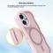  iPhone 16 Plus Skal MagSafe Wavy Matt Rosa - Teknikhallen.se