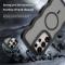  Samsung Galaxy S25 Ultra Skal MagSafe Wavy Matt Svart - Teknikhallen.se