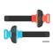 DOBE DOBE 2-PACK Nintendo Switch 2 Joy-Con Armband Röd / Blå - Teknikhallen.se