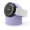  Samsung Galaxy Watch 5/5 Pro/6/7/FE Silikon Stativ Lila - Teknikhallen.se