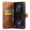 DG.MING DG.MING Galaxy S25 Edge 2in1 Magnet Fodral / Skal Brun - Teknikhallen.se