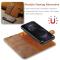 DG.MING DG.MING Galaxy S25 Edge 2in1 Magnet Fodral / Skal Brun - Teknikhallen.se