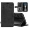 Sony Xperia 1 VII Fodral Crazy Horse Läder Svart - Teknikhallen.se