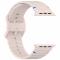  Apple Watch 42/44/45/46/49 mm Armband Silikon Wave Rosa - Teknikhallen.se