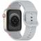  Apple Watch 42/44/45/46/49 mm Armband Silikon Wave Grå - Teknikhallen.se