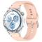  Klockarmband 22 mm Silikon Wave Design Rosa - Teknikhallen.se