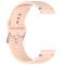  Klockarmband 22 mm Silikon Wave Design Rosa - Teknikhallen.se