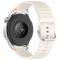  Klockarmband 22 mm Silikon Wave Design Off White - Teknikhallen.se
