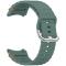  Galaxy Watch 5/5 Pro/6/7/FE Armband Silikon Wave Design Grön - Teknikhallen.se