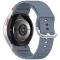  Galaxy Watch 5/5 Pro/6/7/FE Armband Silikon Wave Design Blå - Teknikhallen.se