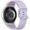  Galaxy Watch 5/5 Pro/6/7/FE Armband Silikon Wave Design Lila - Teknikhallen.se