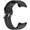  Galaxy Watch 5/5 Pro/6/7/FE Armband Silikon Wave Design Svart - Teknikhallen.se