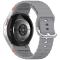  Galaxy Watch 5/5 Pro/6/7/FE Armband Silikon Wave Design Grå - Teknikhallen.se