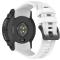  Garmin Instinct 3 45 mm Klockarmband Silikon Vit - Teknikhallen.se