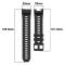  Garmin Instinct 3 50 mm Klockarmband Silikon Orange - Teknikhallen.se