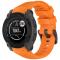  Garmin Instinct E 40 mm Klockarmband Silikon Orange - Teknikhallen.se